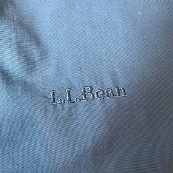 L.L.Bean Bomber Jacket-Blue-generous Size S - Picture 6 of 7
